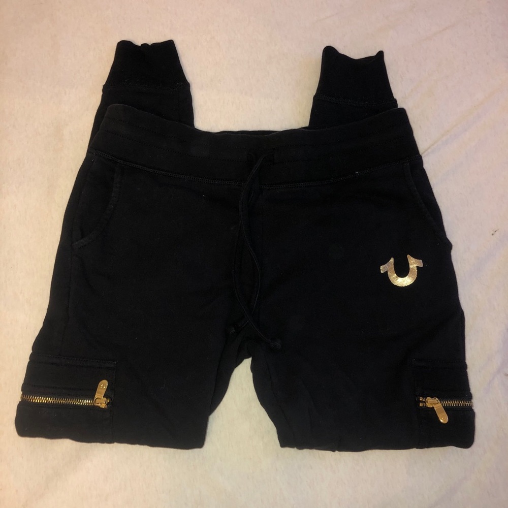 🕉 True Religion - Metallic “Cargo Zip Jogger” - Picture 3 of 6